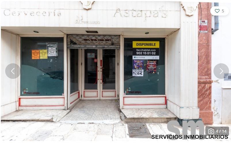commercial premises for sale estepa